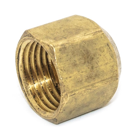 #40 5/8 Inch Brass Flare Cap